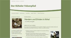 Desktop Screenshot of felsenpfad.de